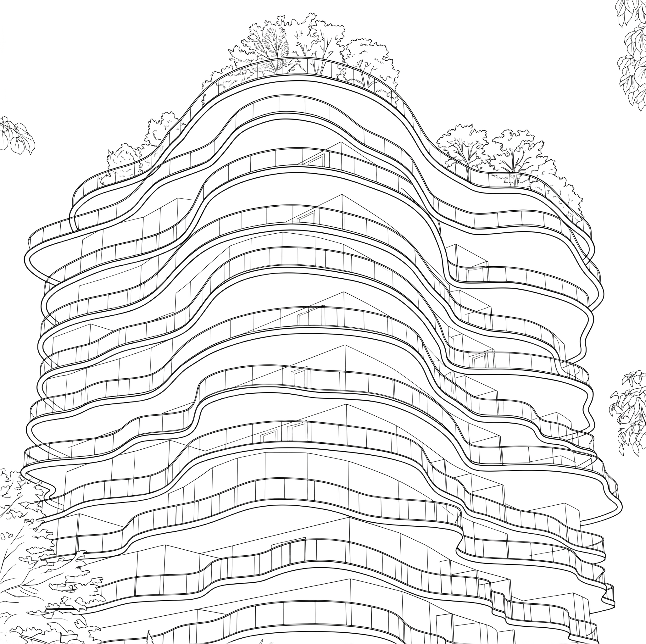 Premier Yacht — ilustración del edificio
